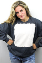 Load image into Gallery viewer, Charcoal Bleached Sweatshirt