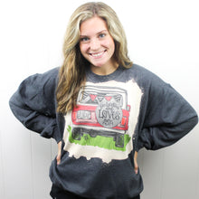 Load image into Gallery viewer, Charcoal Bleached Sweatshirt