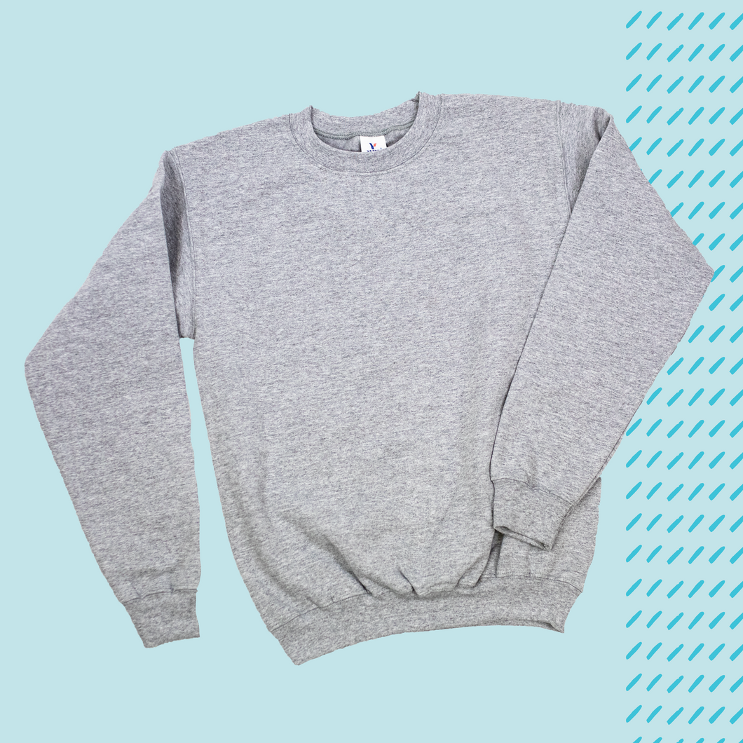 Heather Gray 50/50 Sweatshirt