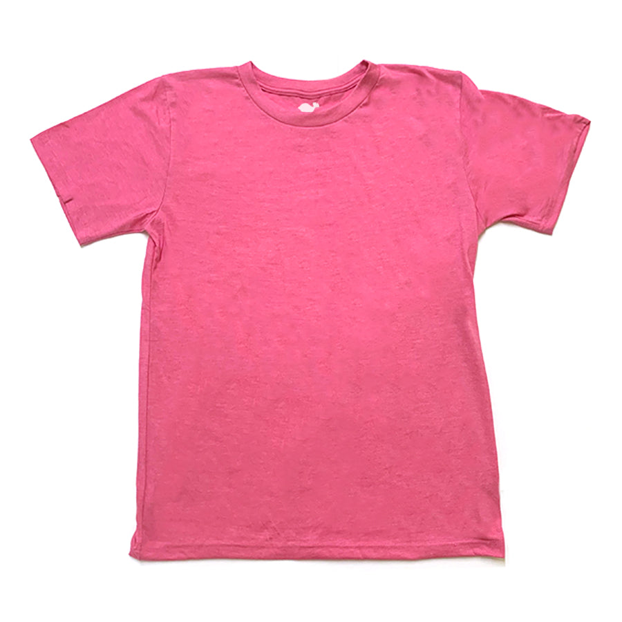 Heather Pink Tee Shirt – LuckyBird Blanks,