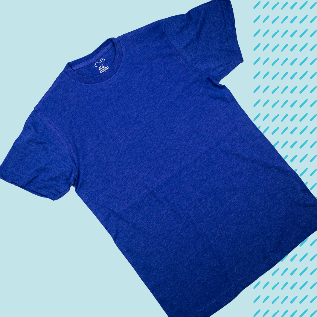 Royal Blue Heather Tee