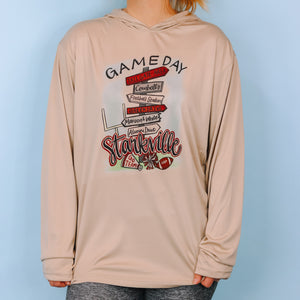 Sand Performance Hoodie