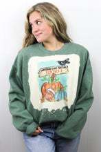 Load image into Gallery viewer, Green Bleached Sweatshirt