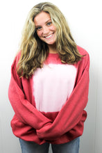 Load image into Gallery viewer, Red Bleached Sweatshirt