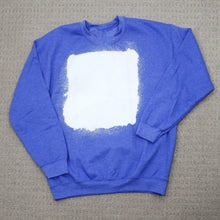 Load image into Gallery viewer, Royal Blue Bleached Sweatshirt