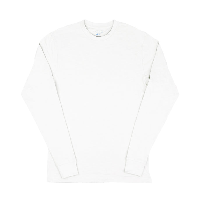 White Long-Sleeve Tee Shirt