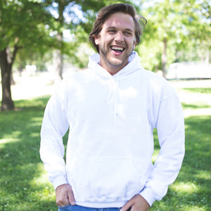 White 50/50 Hoodie
